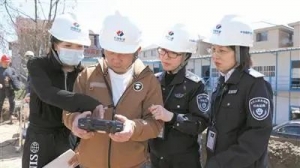 富陽首次創新運用無人機巡檢