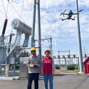 安徽電網試點開展變電站無人機巡檢工作