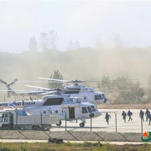 “共同命運-2021”綜合演練紀實：無人機、火箭彈、輕武器發起一輪輪攻擊 ... ...