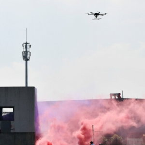 巔峰對決！一起來看浙江警用無人機這場空中比拼