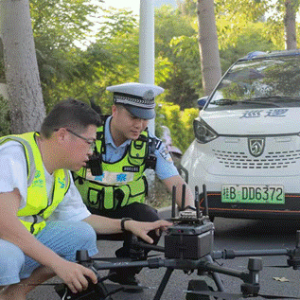 廣西首臺5G+網聯無人機助力北海交通