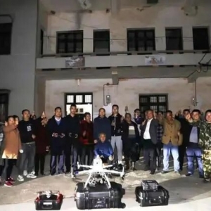 八旬老人山中失聯，湖南公安派出警用無人機成功搜救